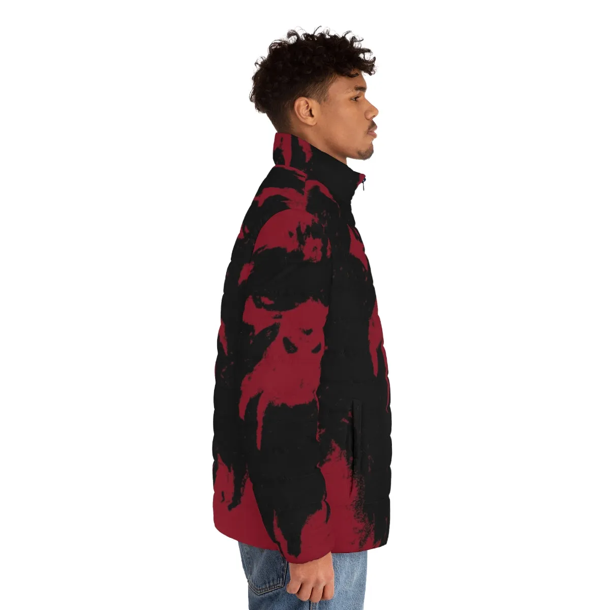 12 Monkeys Terry Gilliam Inspired Black Puffer Jacket