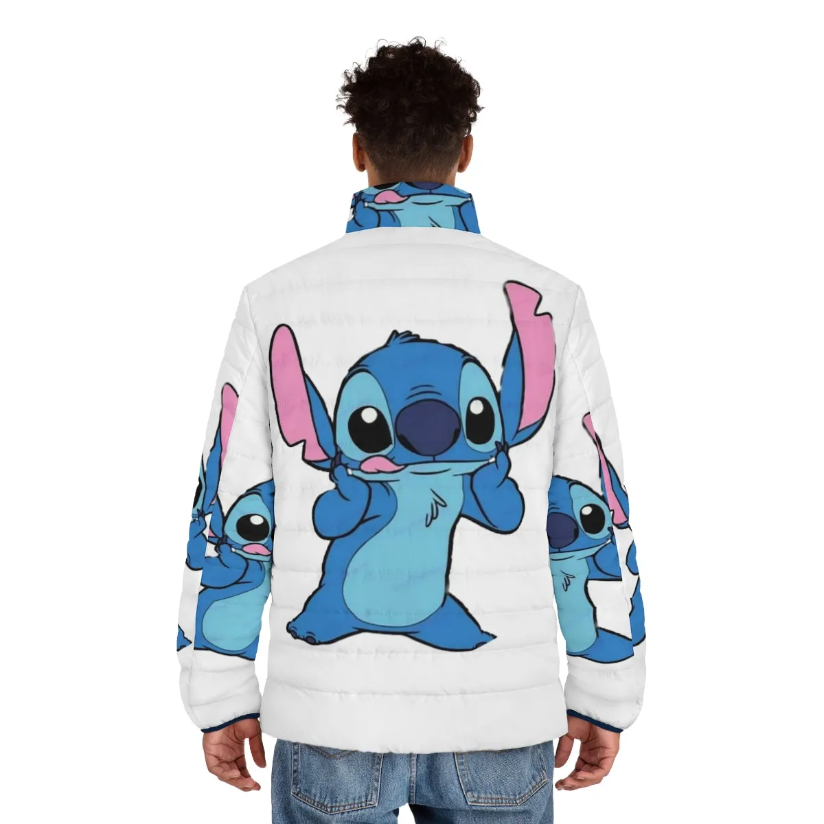 Adorable Stitch Puffer Jacket - Kawaii Lilo and Stitch Inspired