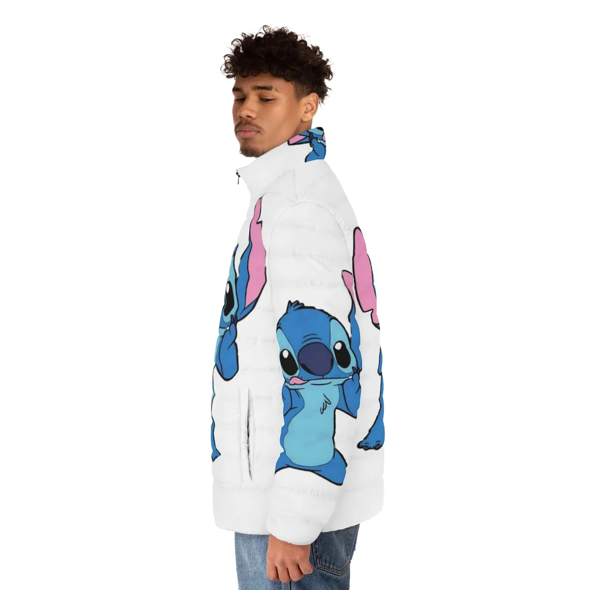 Adorable Stitch Puffer Jacket - Kawaii Lilo and Stitch Inspired