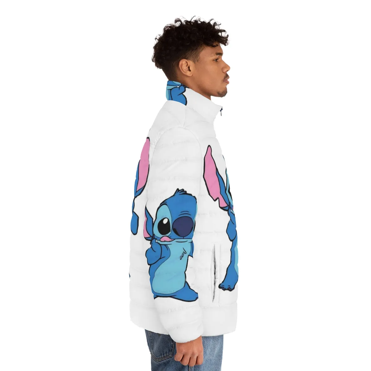 Adorable Stitch Puffer Jacket - Kawaii Lilo and Stitch Inspired