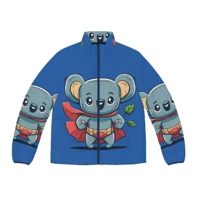Adorable Superhero Koala Puffer Jacket for Kids
