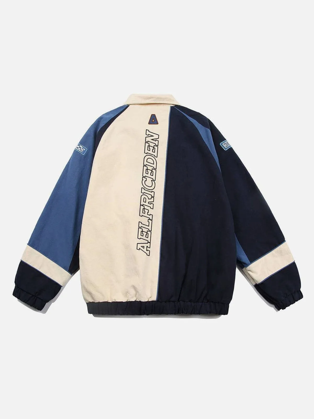 Aelfric Eden Colorblock Detachable Medallion Jacket