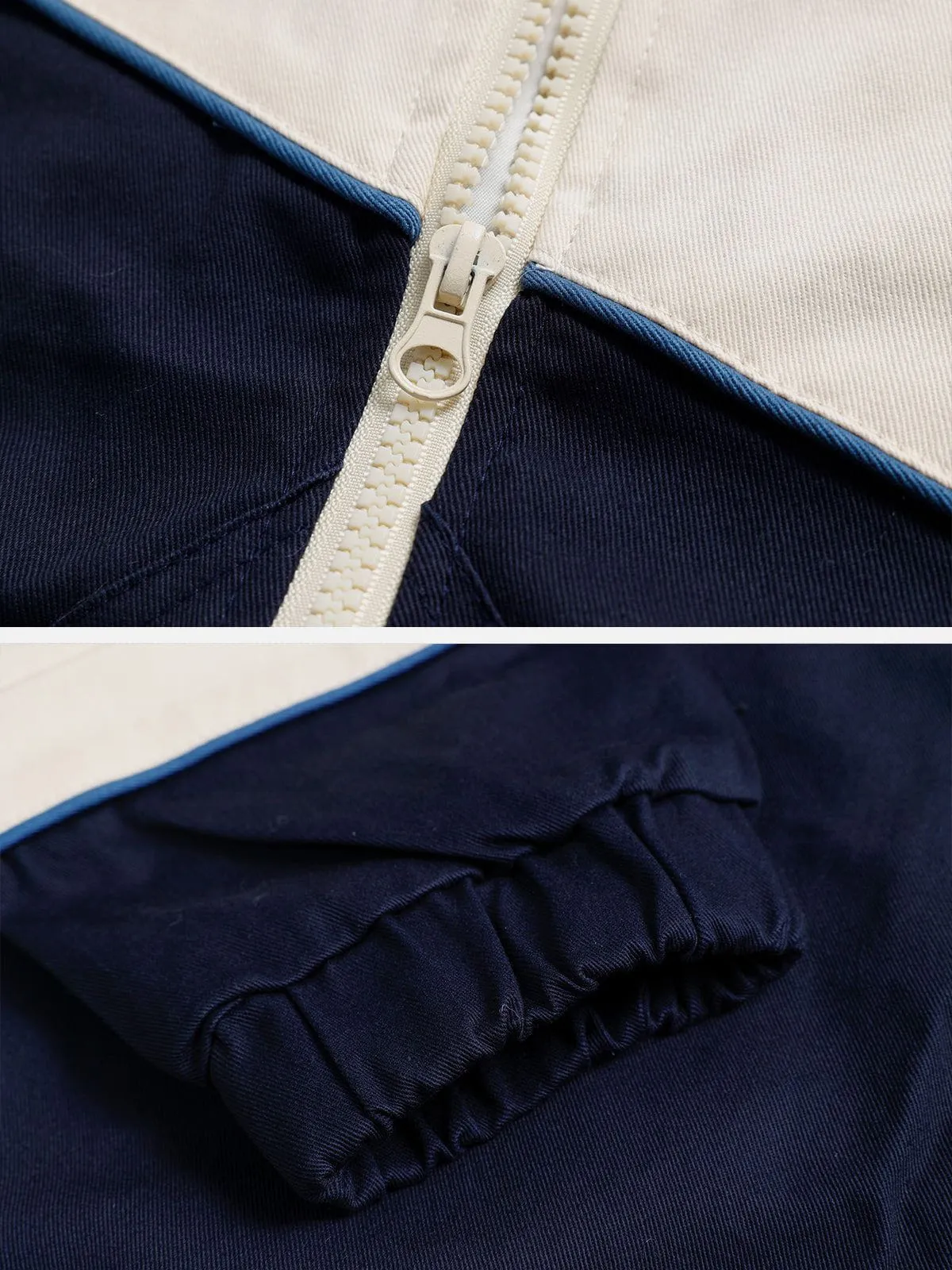 Aelfric Eden Colorblock Detachable Medallion Jacket