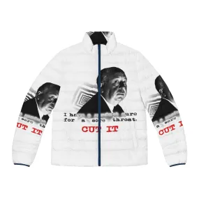 Alfred Hitchcock Inspired Puffer Jacket