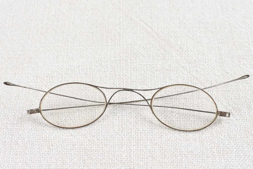 Antique French reading glasses