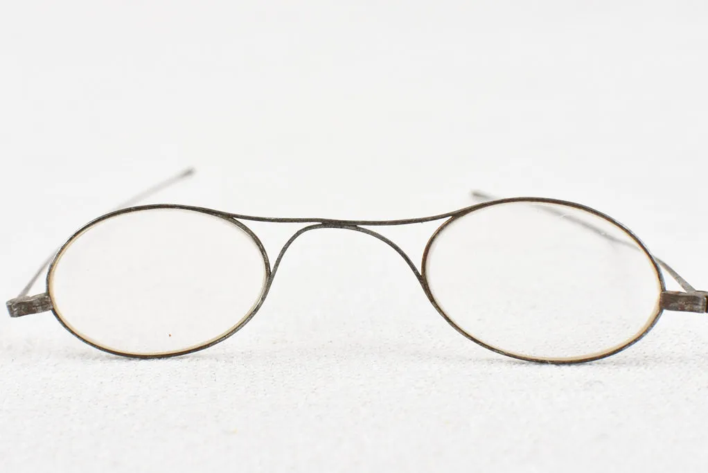 Antique French reading glasses