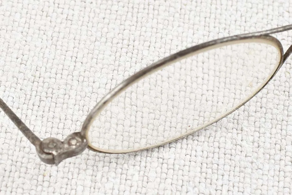 Antique French reading glasses