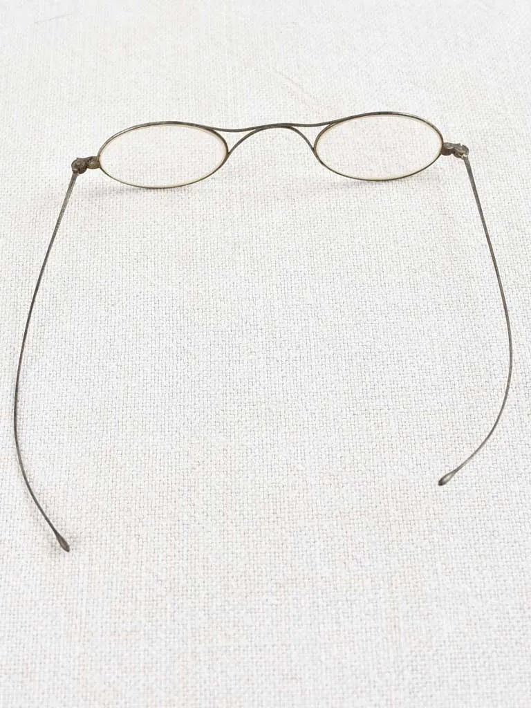 Antique French reading glasses