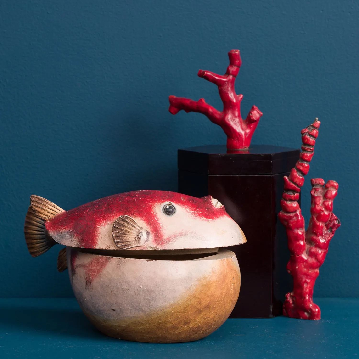 BLOW PUFFER FISH BOX
