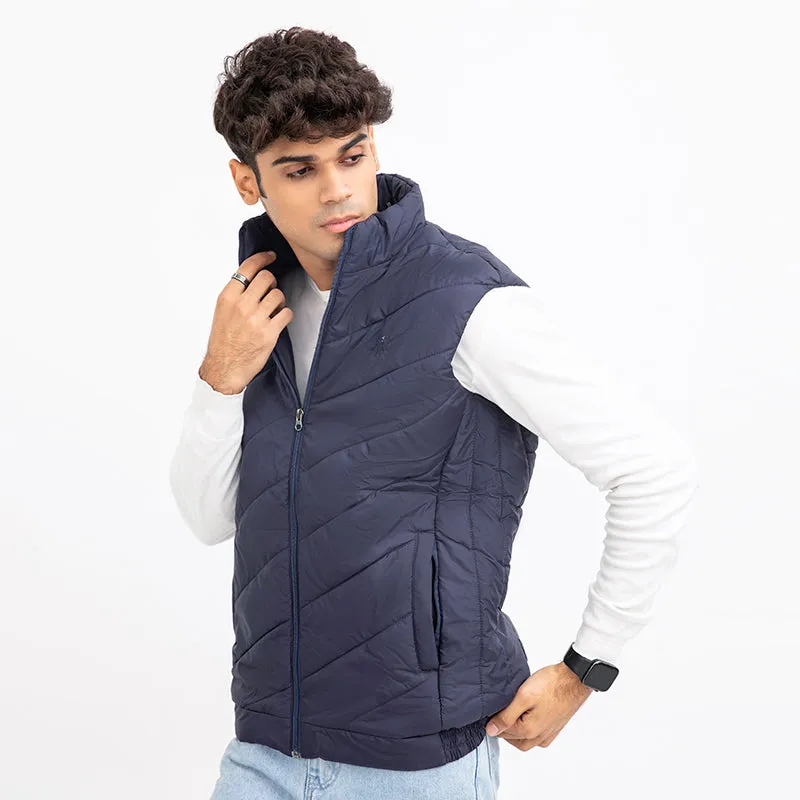 Bomber Jacket- Navy Blue