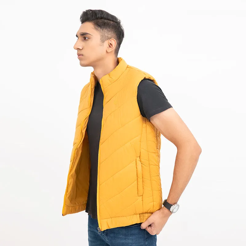 Bomber Jacket-Yellow