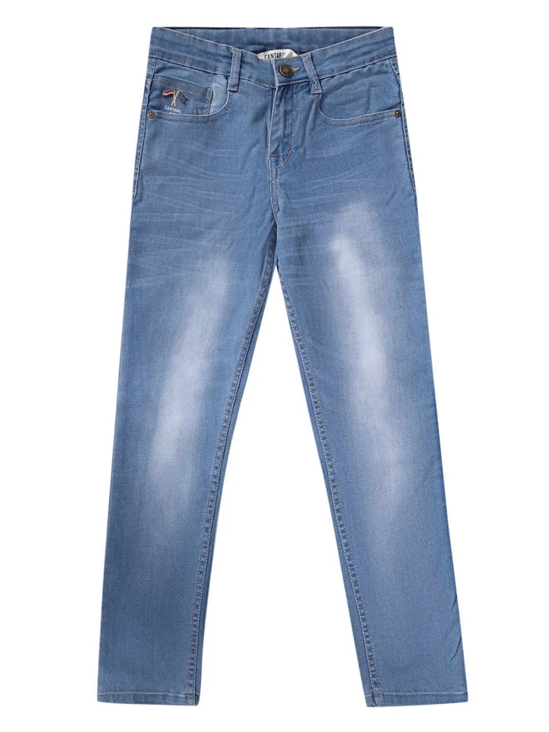 Boy's Dark Mercerised Denim