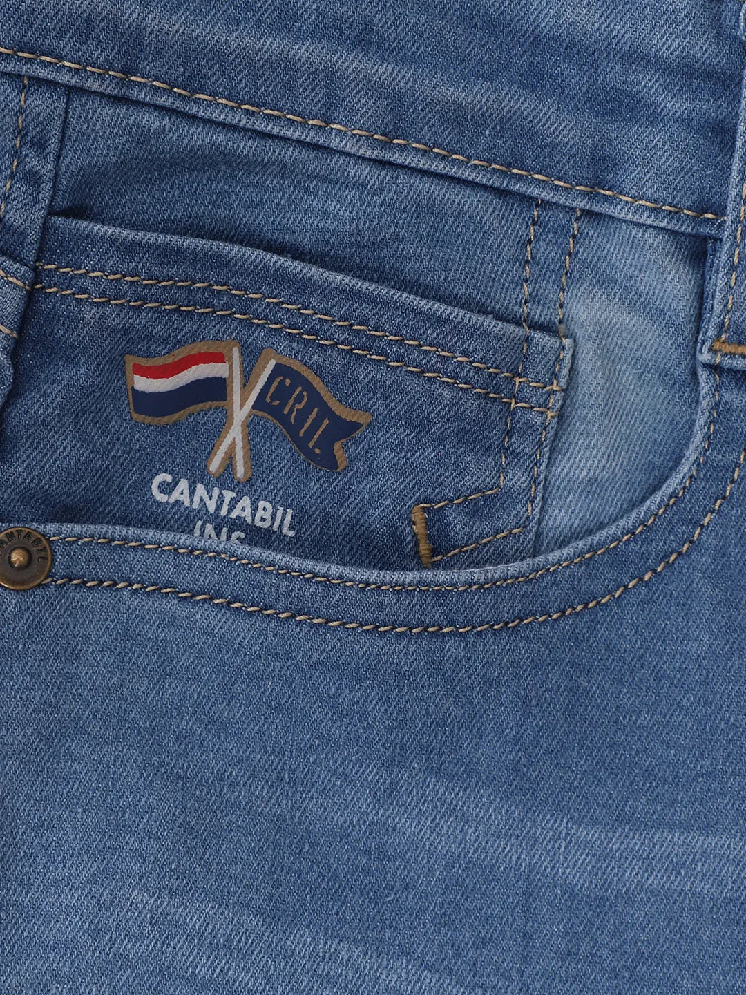 Boy's Dark Mercerised Denim