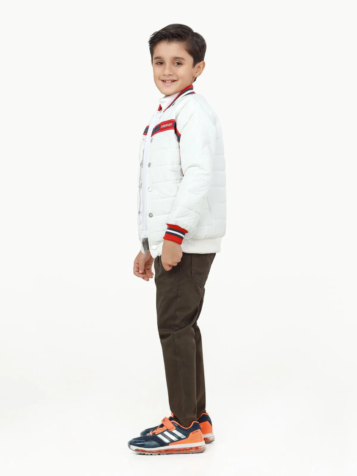 Boy's White Jacket - EBTJP22-002