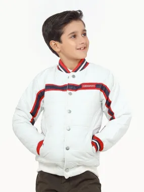Boy's White Jacket - EBTJP22-002