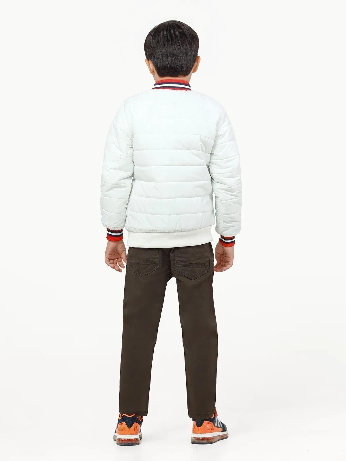 Boy's White Jacket - EBTJP22-002