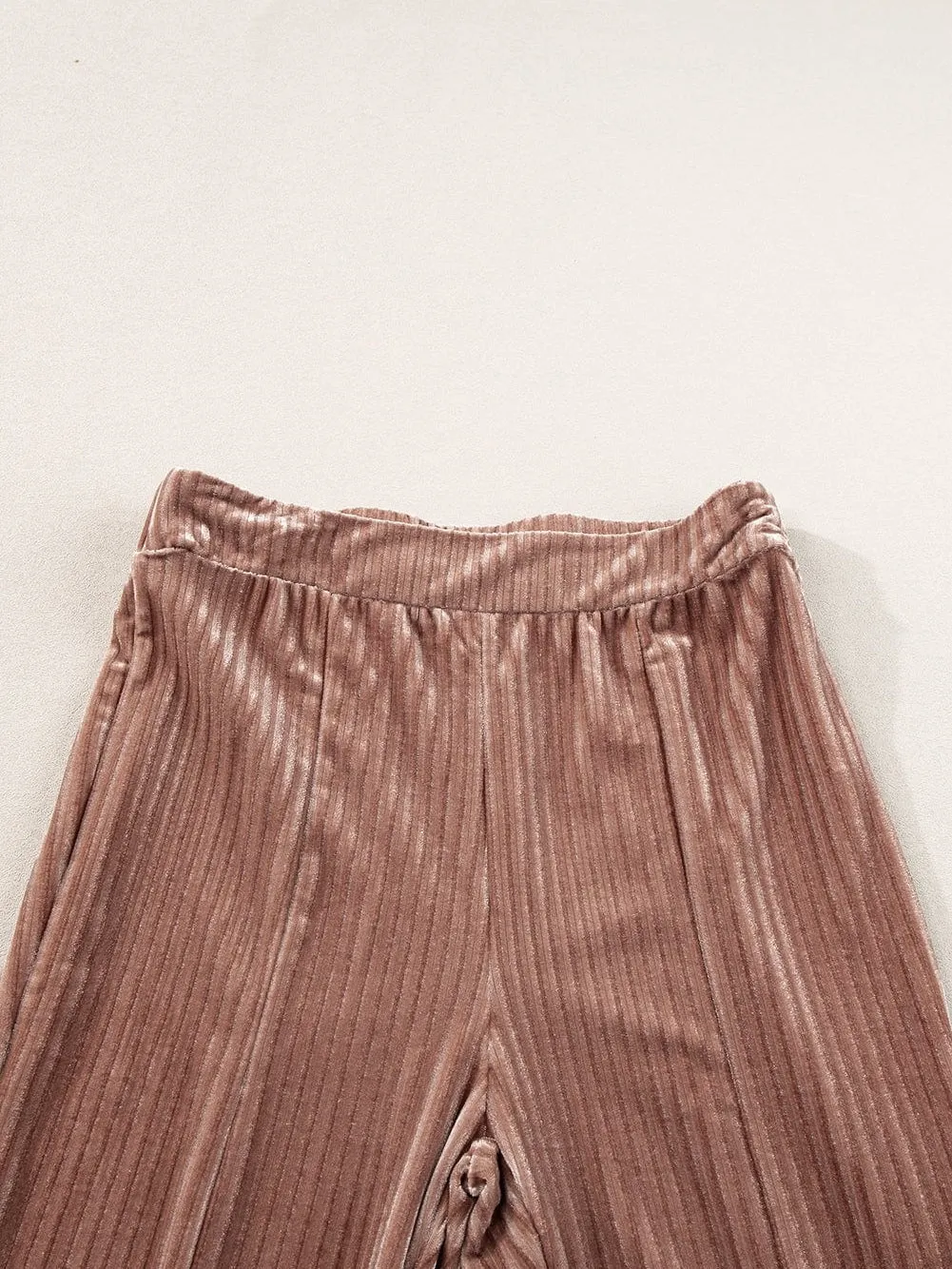 Brown corduroy pants