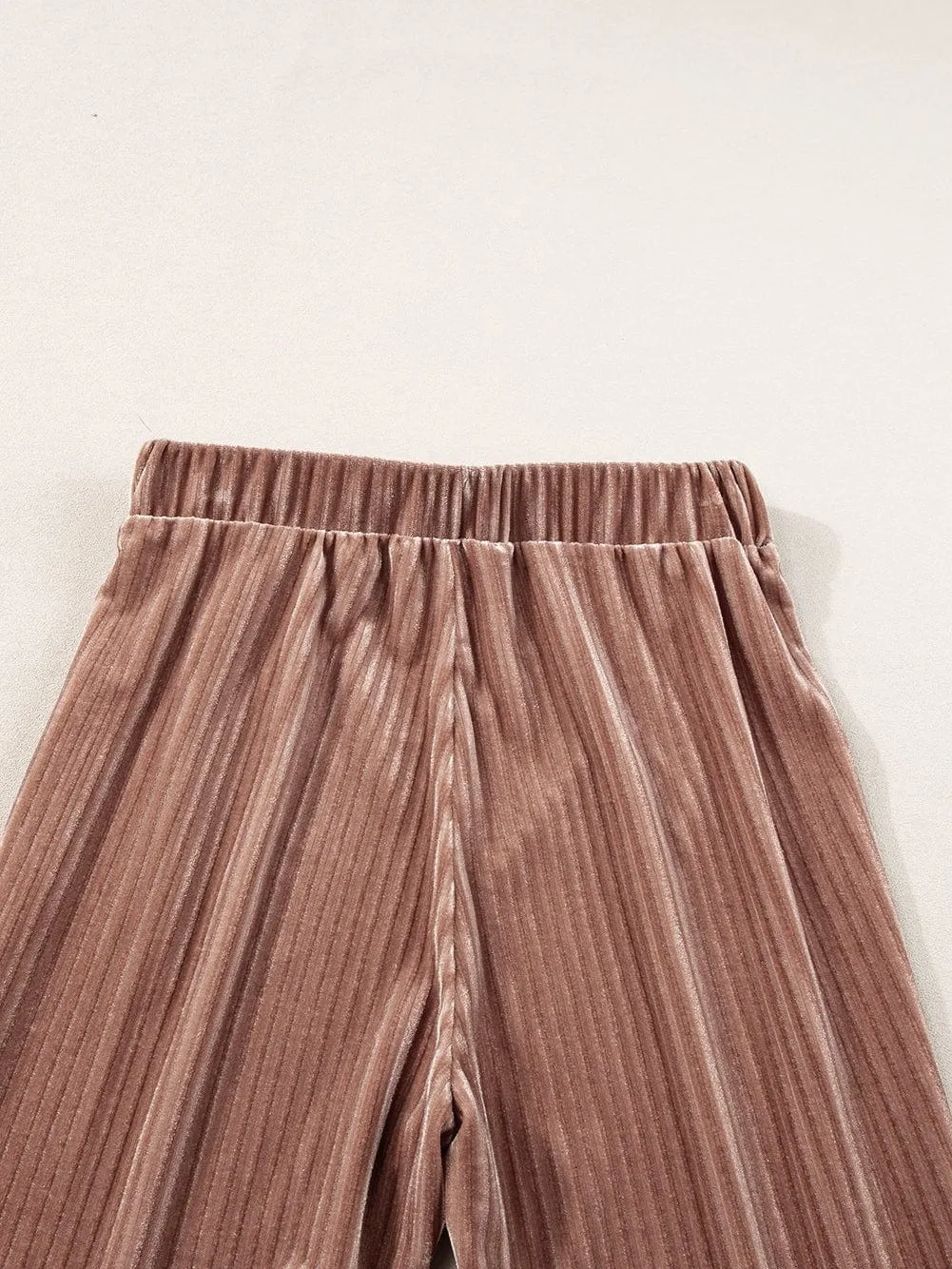 Brown corduroy pants