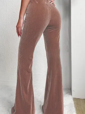 Brown corduroy pants
