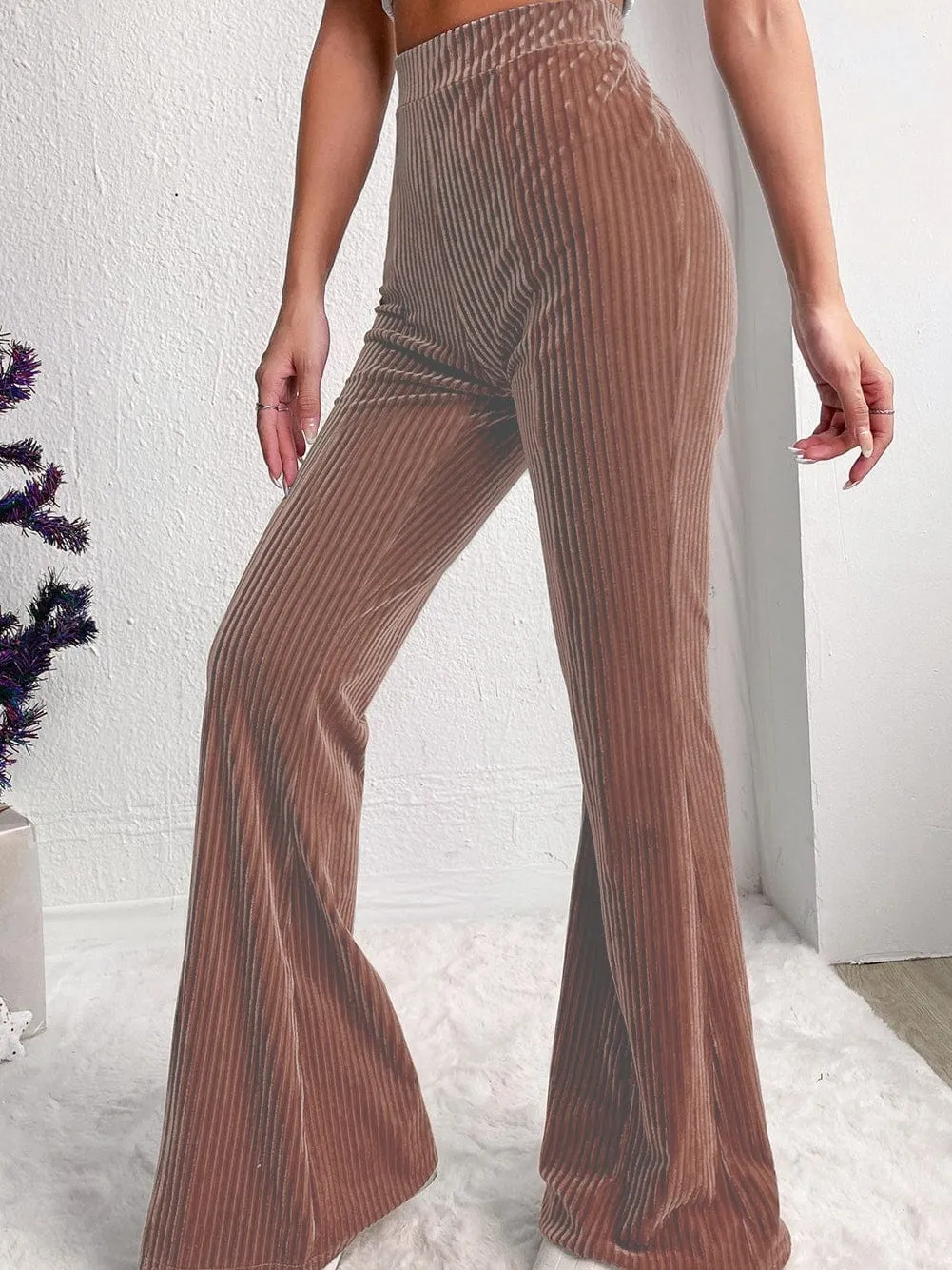 Brown corduroy pants