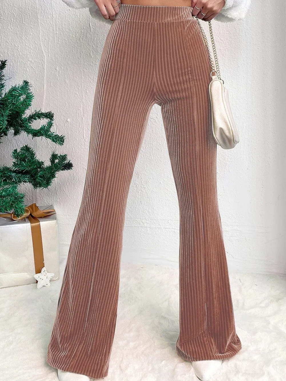 Brown corduroy pants