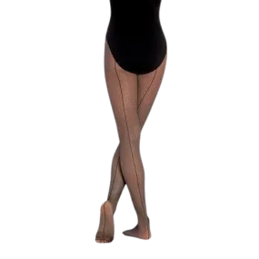 Child TotalStretch Seamed Fishnet Tights