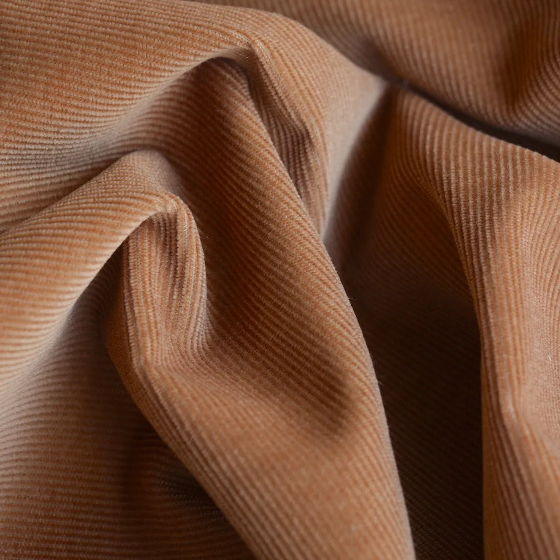 Corded Toffee - Stretch Corduroy
