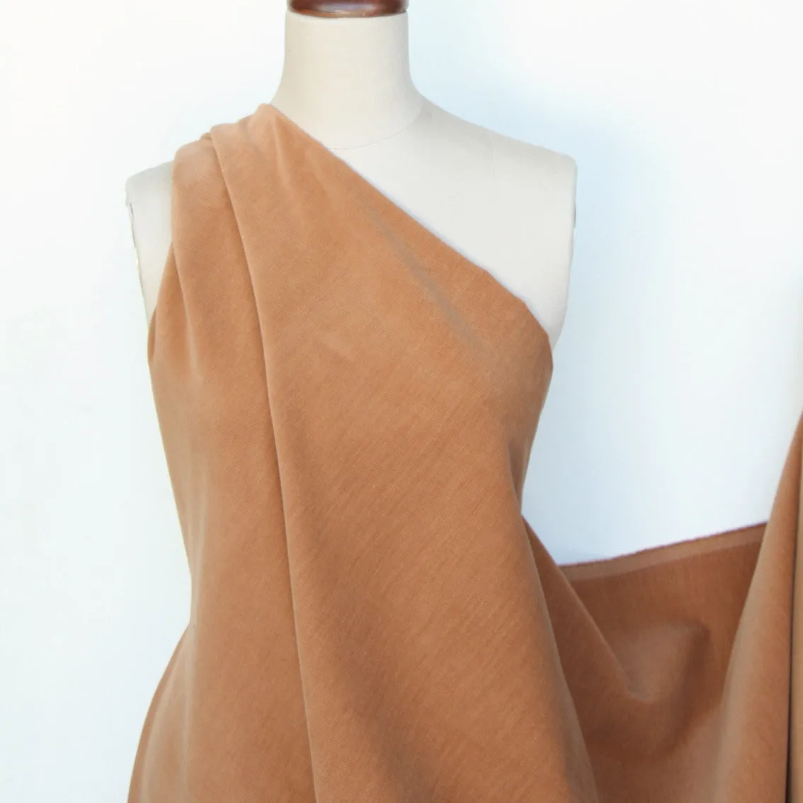 Corded Toffee - Stretch Corduroy