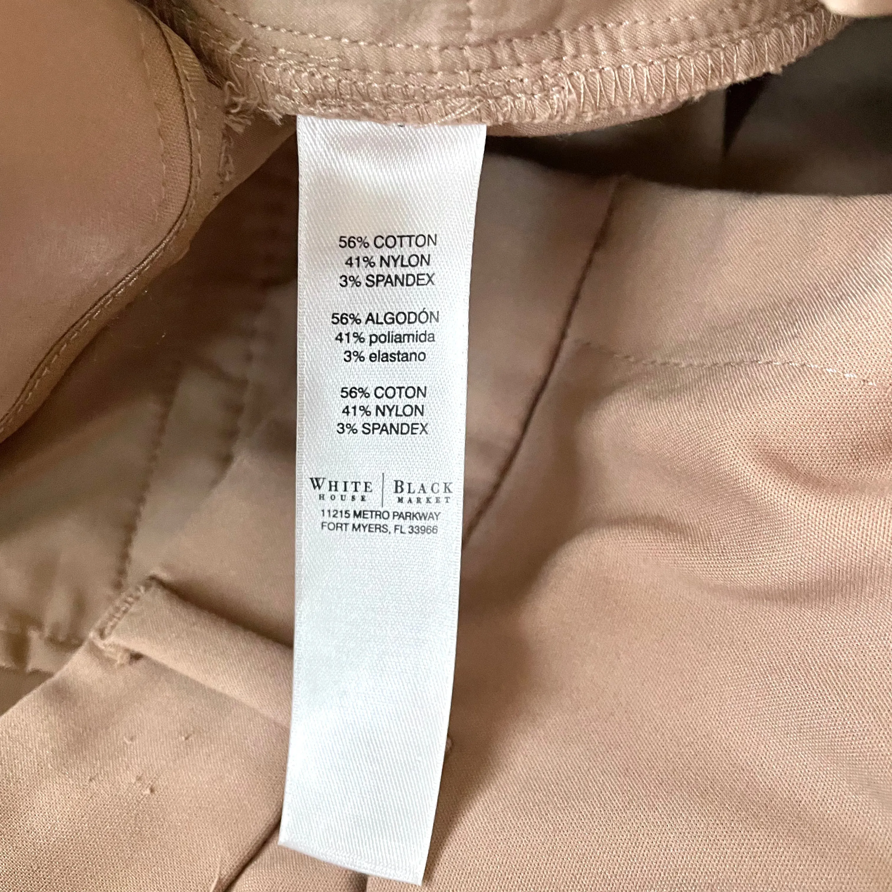 Crop Straight Dress Pants