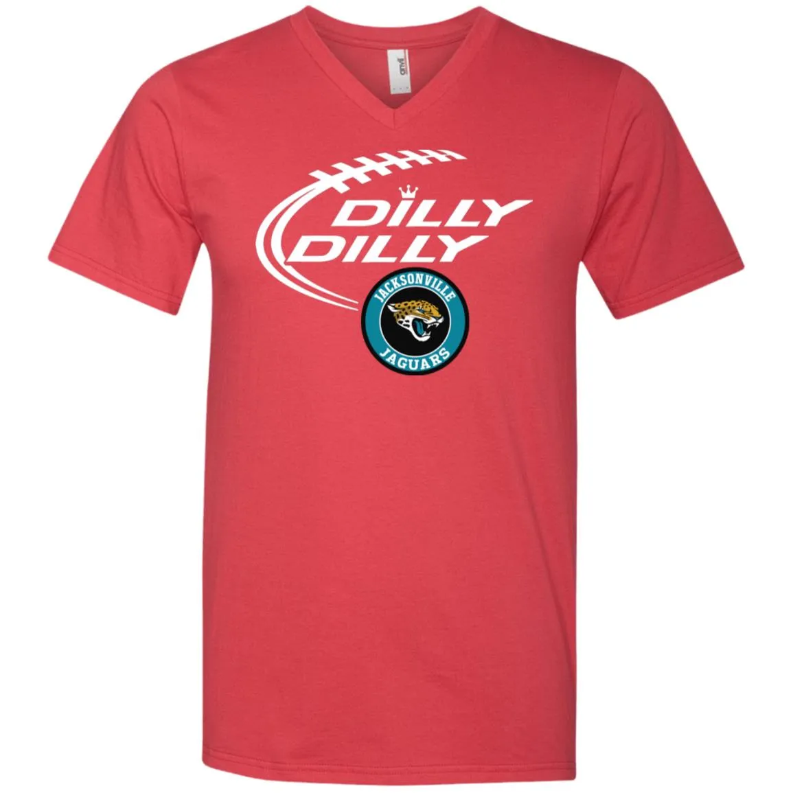 Dilly Dilly Jacksonville Jaguars Nfl Football Men V-Neck T-Shirt