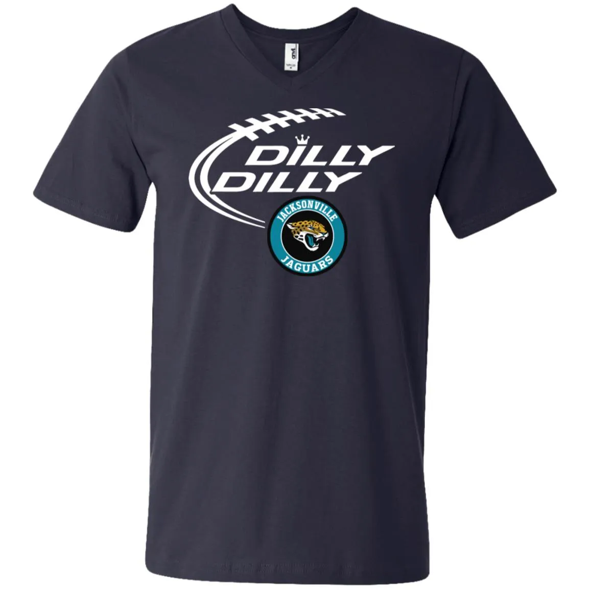 Dilly Dilly Jacksonville Jaguars Nfl Football Men V-Neck T-Shirt