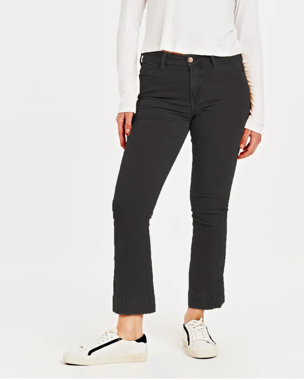 DJ Corduroy Flare-Black