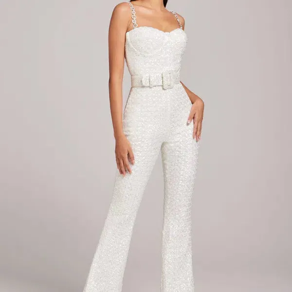 Eléa – Corseted structure – Elegant jumpsuit