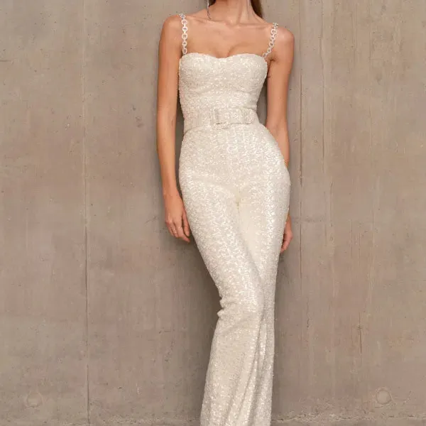 Eléa – Corseted structure – Elegant jumpsuit
