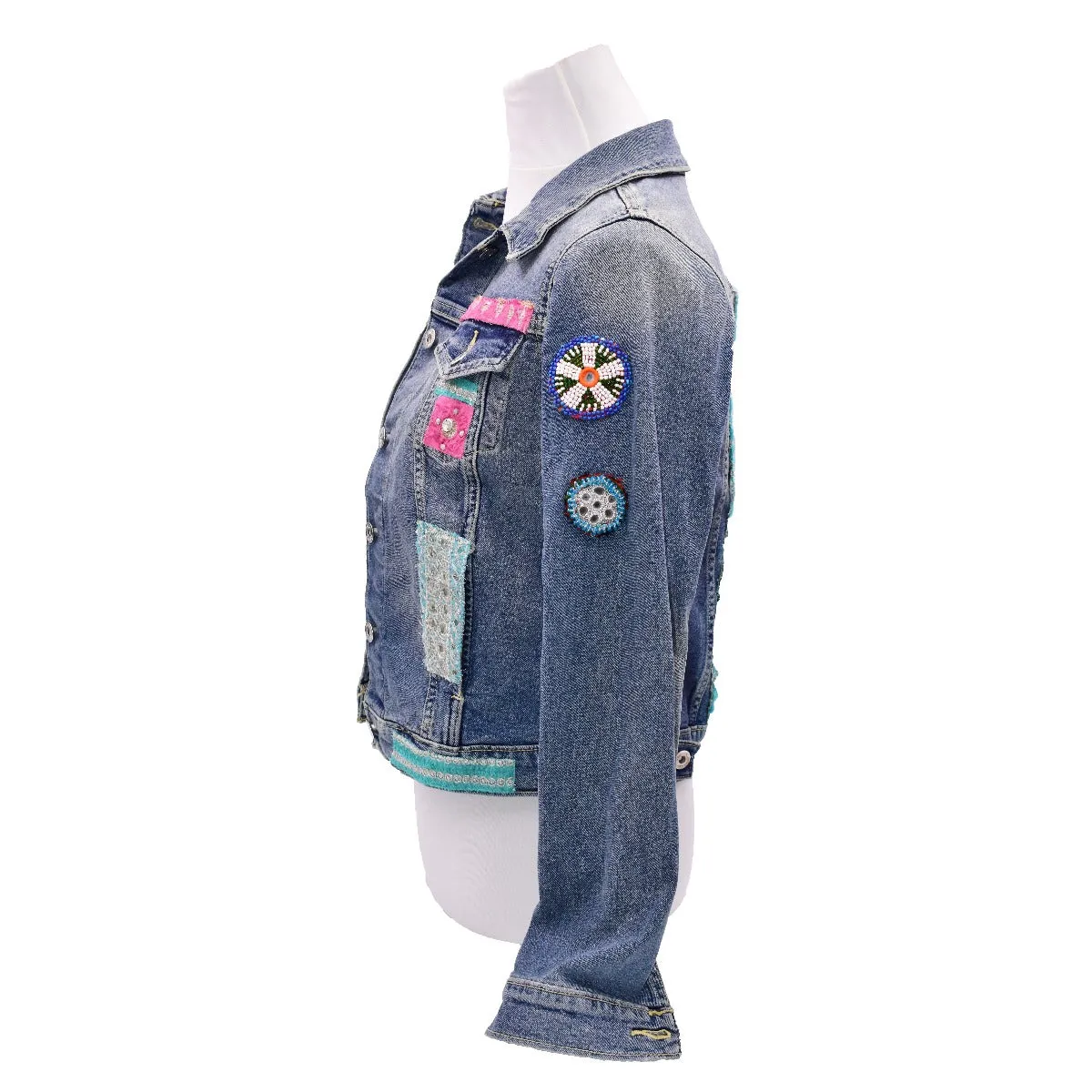Embellished Denim Jacket- The Michelle