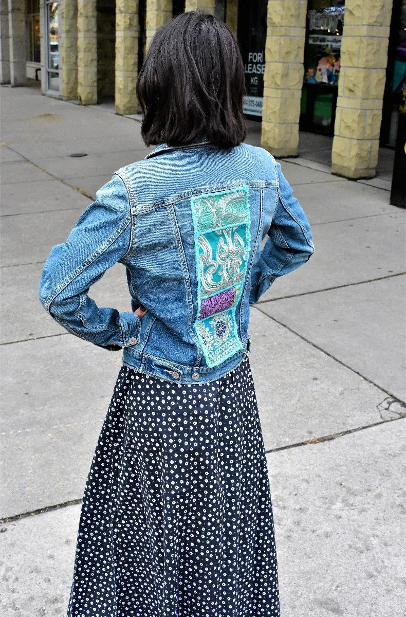 Embellished Denim Jacket- The Michelle