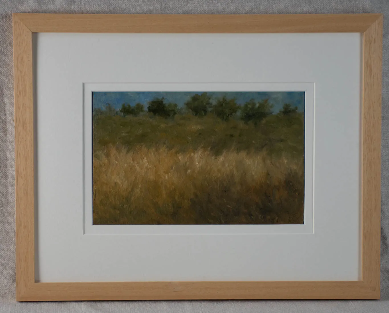 En octobre, le vent 12½ x 16¼""