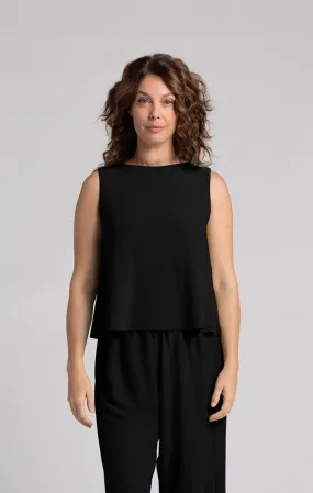 Flared Shell, Black