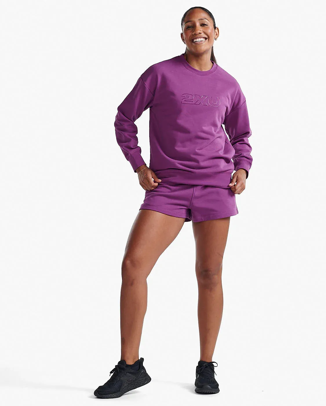 Form French Terry Crew Violet