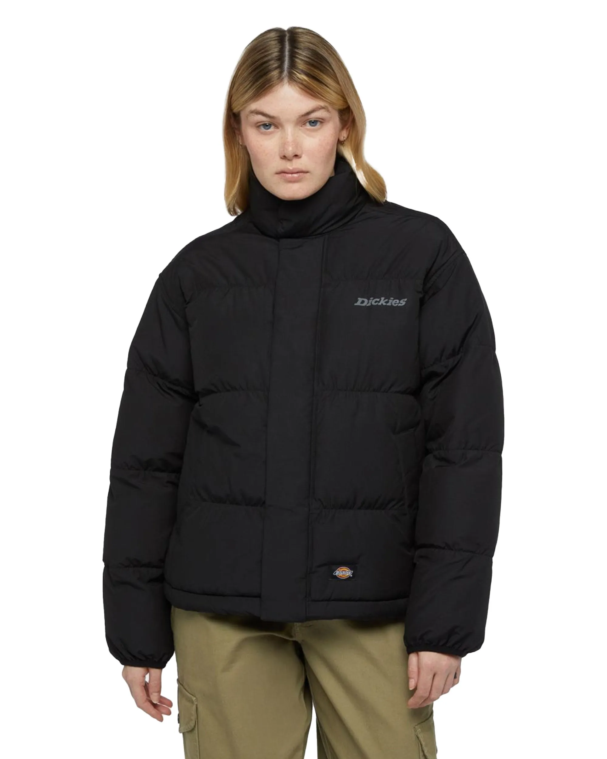 Giacca Donna Dickies Scobey Puffer Jacket W Black