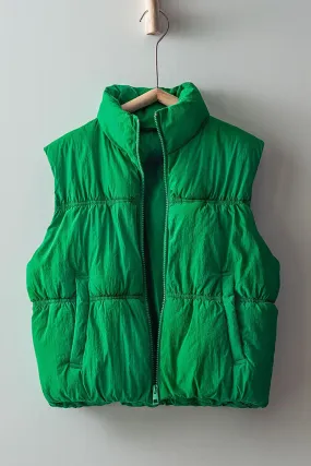 Green Roxie Puffer
