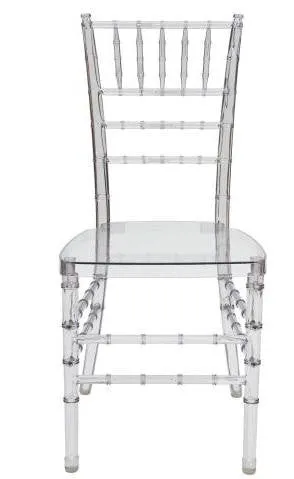 Ice Ballroom Chair - Rental