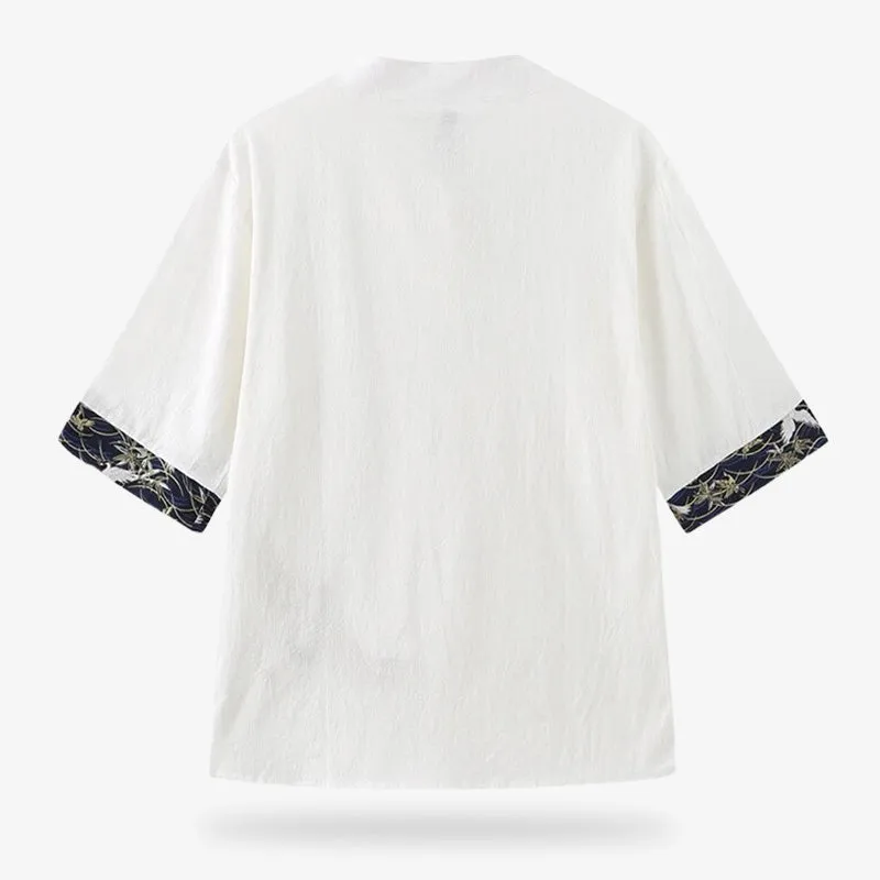 Japanese Embroidered T Shirt