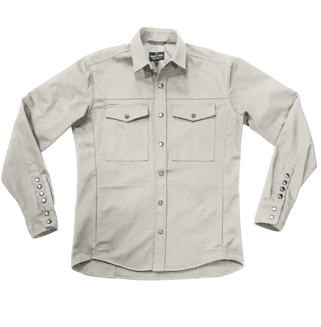 LACHINE  // SHIRT JACKET - 9 OZ Tough Herringbone -SMALL BATCH SHIRT - CUSTOMIZER