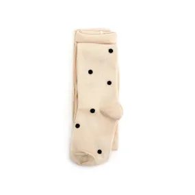 Little Stocking Co :: Vanilla Dot Knit Tights