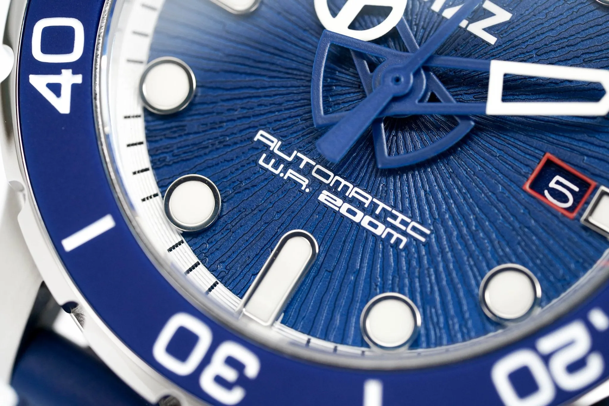 M2Z Men's Watch Diver 200 Blue 200-007