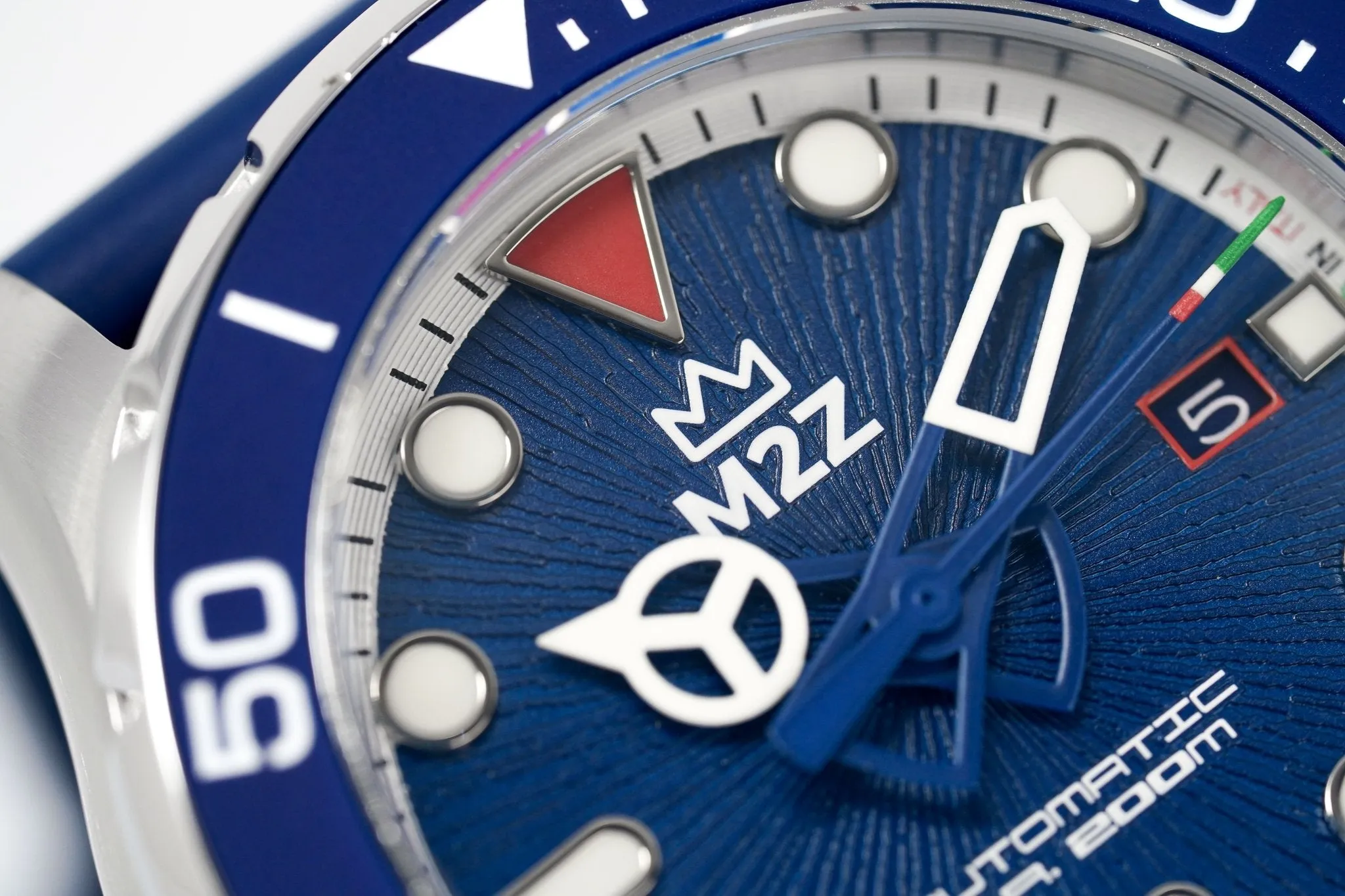 M2Z Men's Watch Diver 200 Blue 200-007