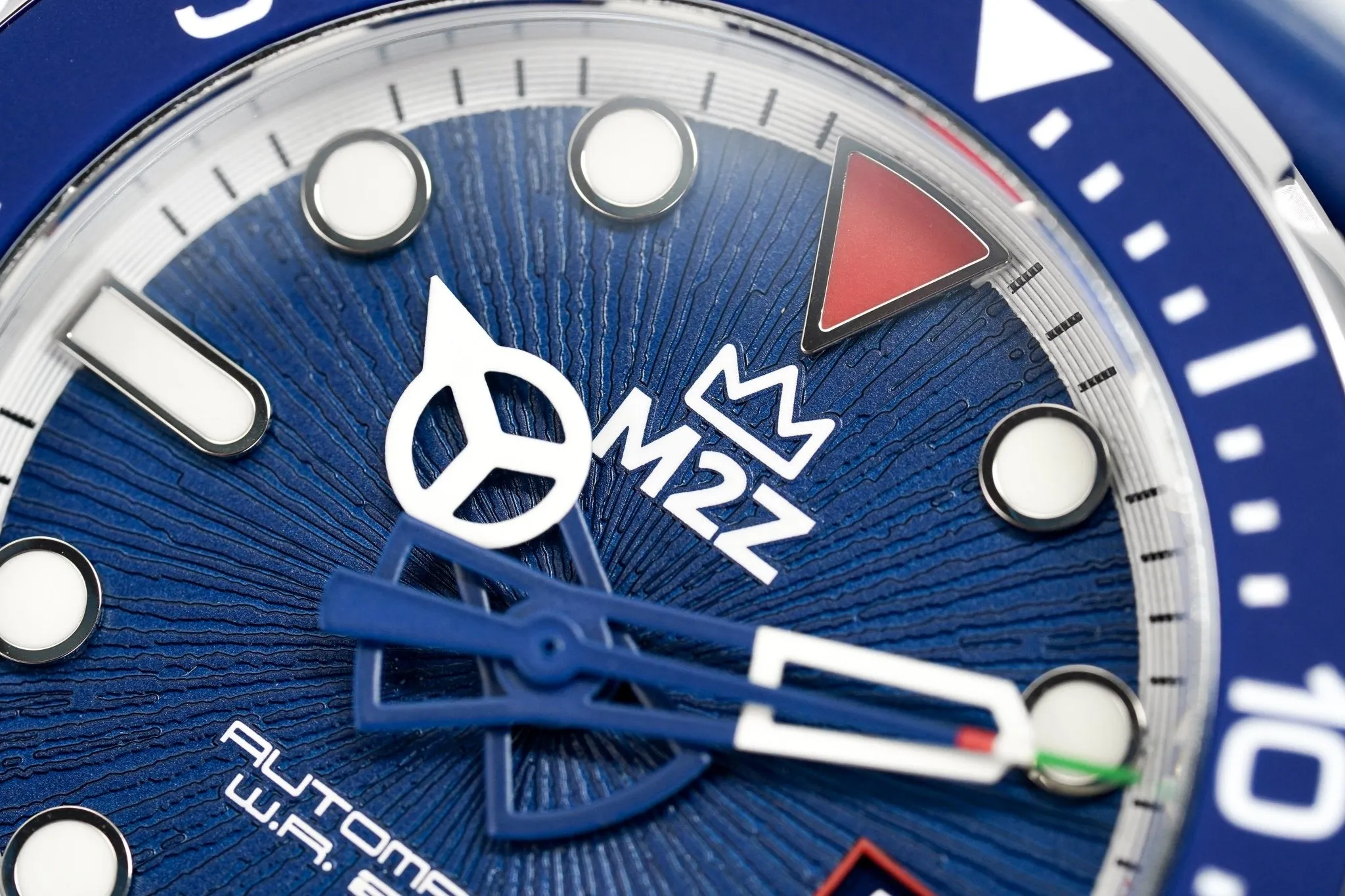 M2Z Men's Watch Diver 200 Blue 200-007