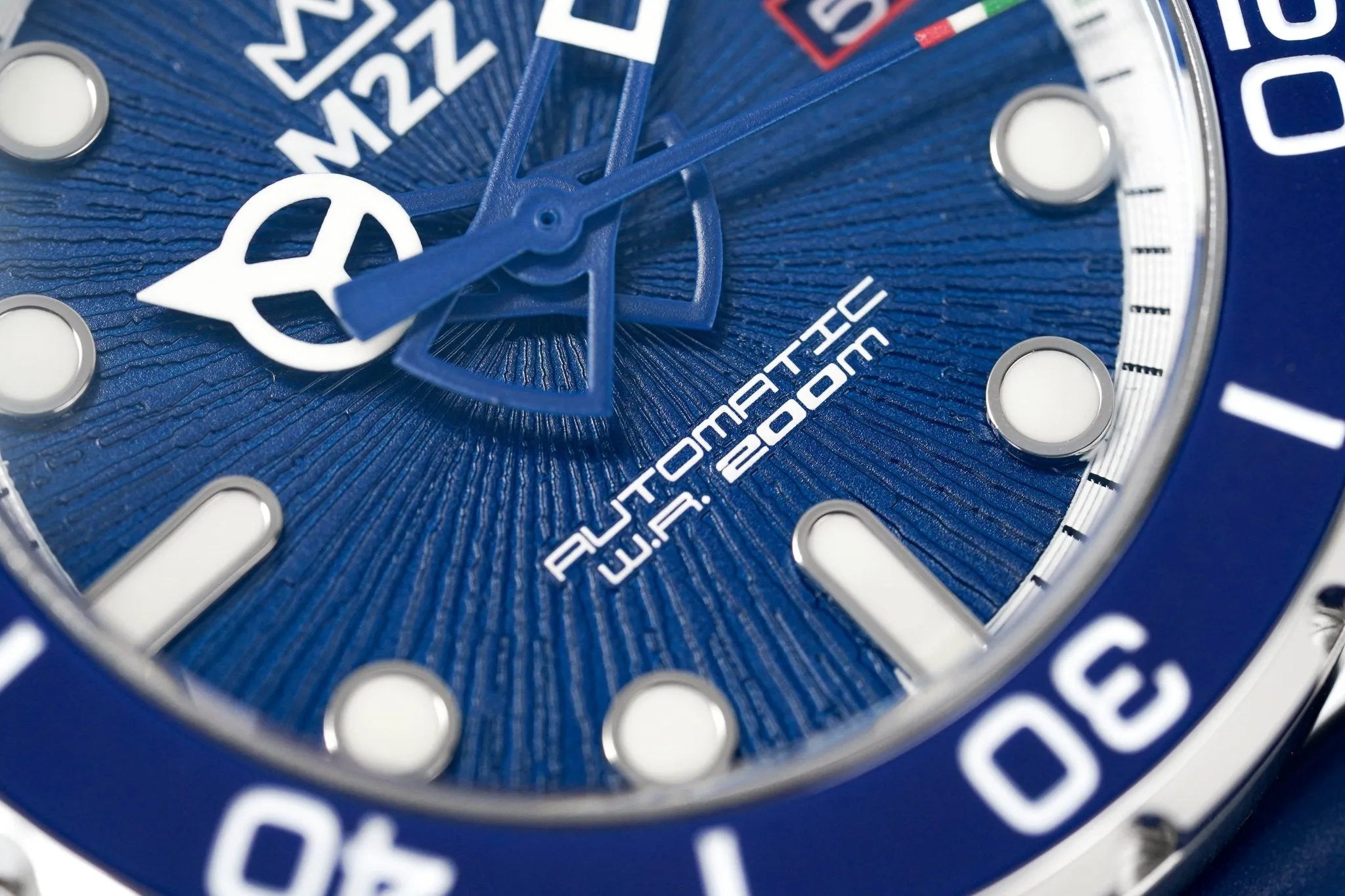 M2Z Men's Watch Diver 200 Blue 200-007