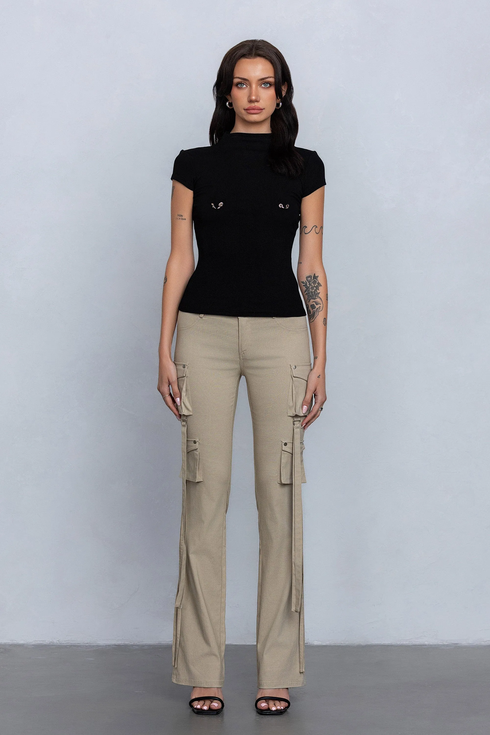 MAVEN CARGO PANTS - KHAKI
